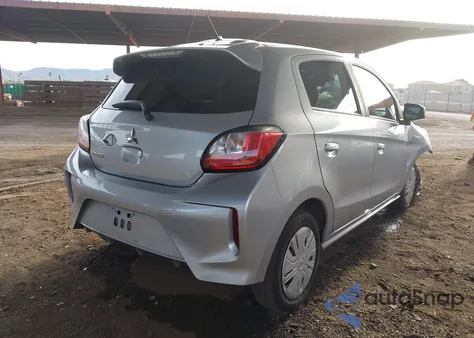 2021 Mitsubishi Mirage Carbonite Edition/Es/Le from USA, damaged, VIN ML32AUHJ2MH003020